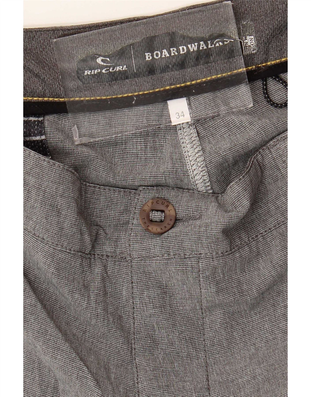 Rip Curl muške chino kratke hlače W34 velike sive mrlje