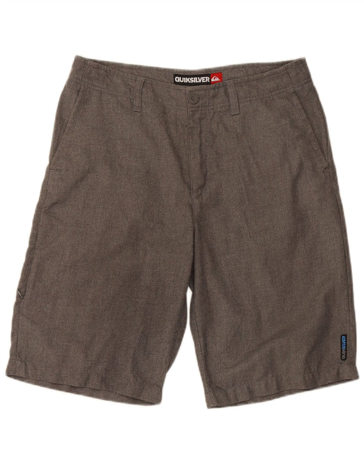 Quiksilver muške chino kratke hlače W33 srednje sivi poliester