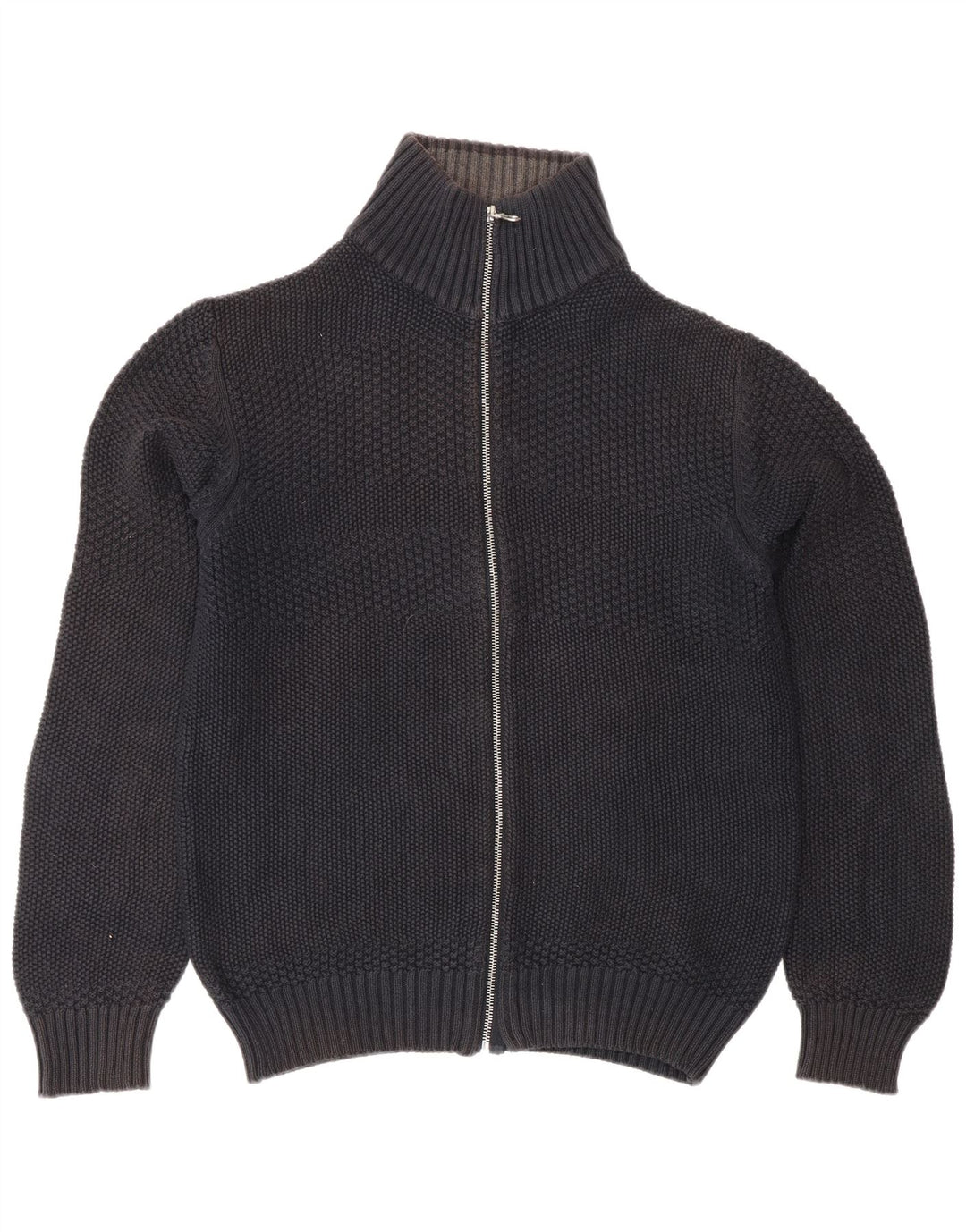 Jack & Jones muški kardigan pulover Veliki crni pamuk