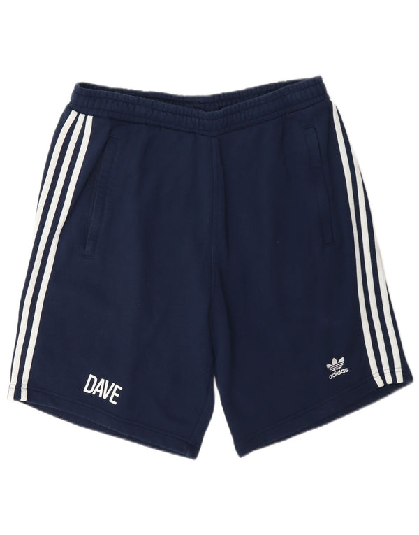 Adidas muške sportske kratke hlače velike tamnoplave pamučne boje