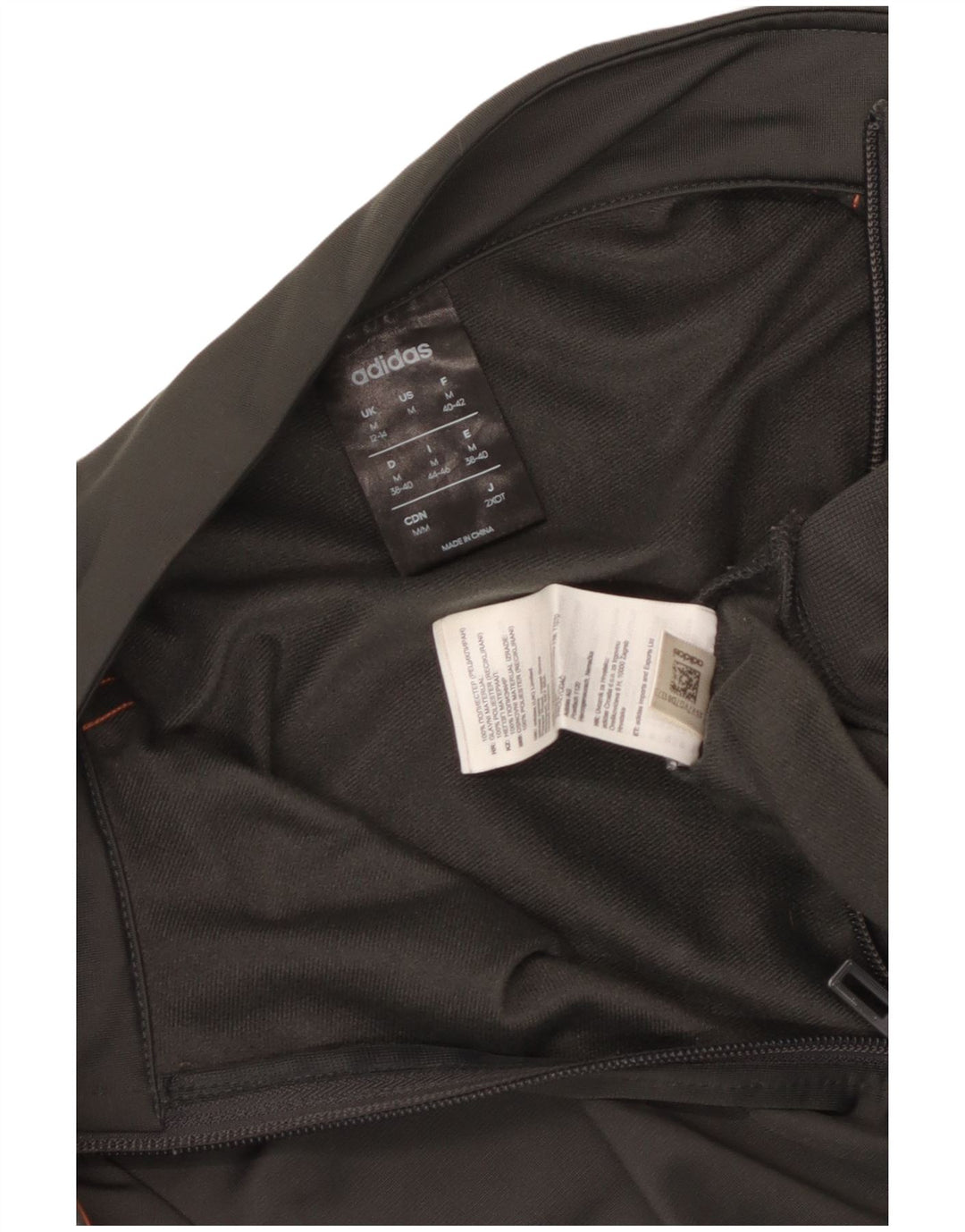 Adidas ženska gornja jakna trenirke UK 12/14 srednje sivi poliester