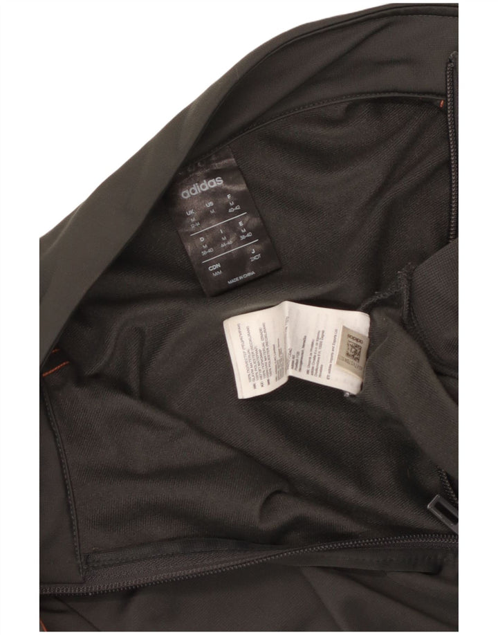 Adidas ženska gornja jakna trenirke UK 12/14 srednje sivi poliester