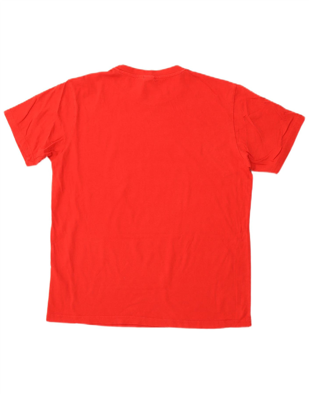 Velika crvena pamučna muška majica s grafičkim motivima Sergio Tacchini