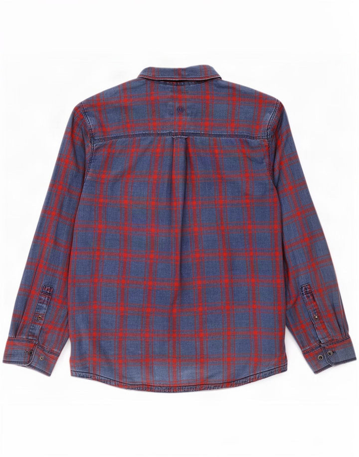Fat Face muška indigo košulja 2XL plavi karirani pamuk
