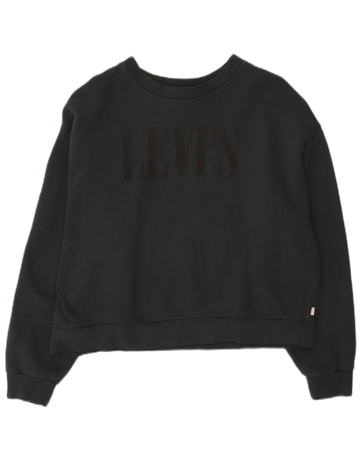 Levi's ženska prekomjerna majica s kratkim rukavima UK 14 srednje tamnoplava