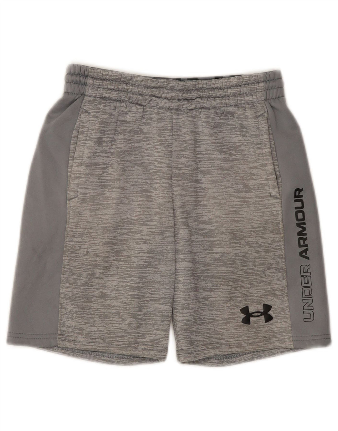 Under Armour Boys Graphic Sport Shorts 9-10 Years srednje sive fleke