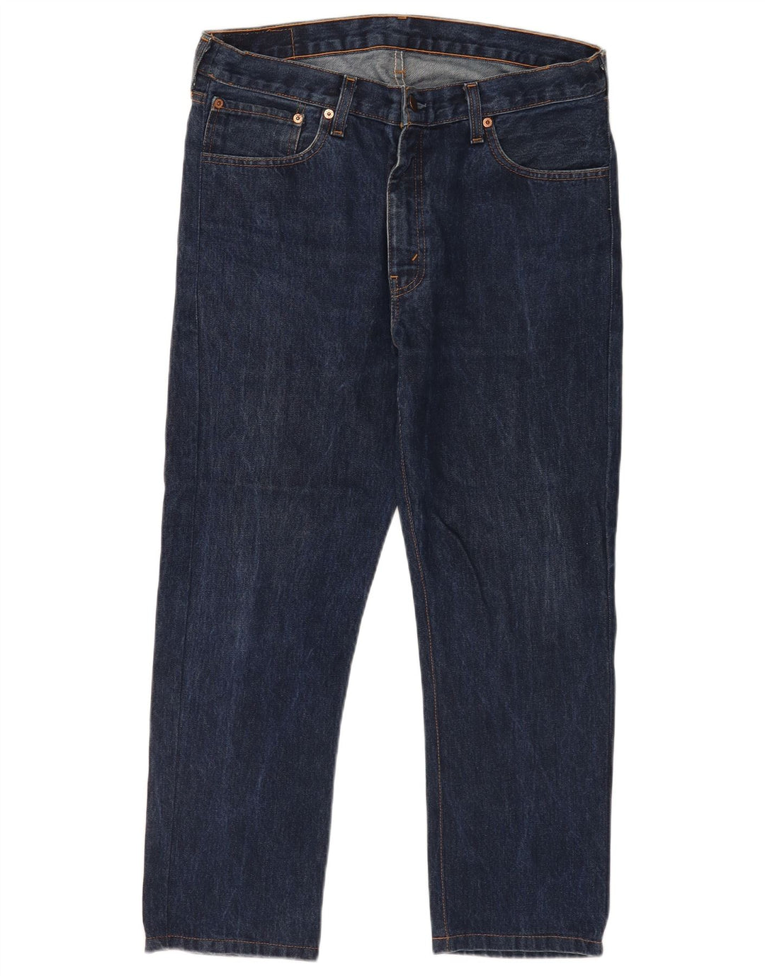 Levi's muške 751 skraćene ravne traperice W36 L25 tamnoplave