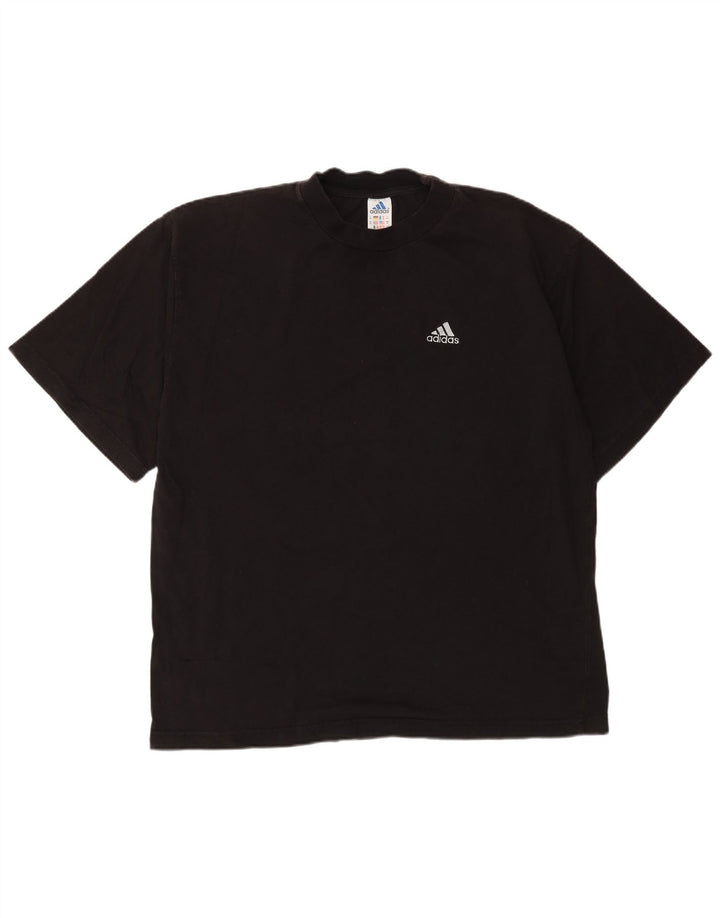 Adidas muška majica XL crni pamuk