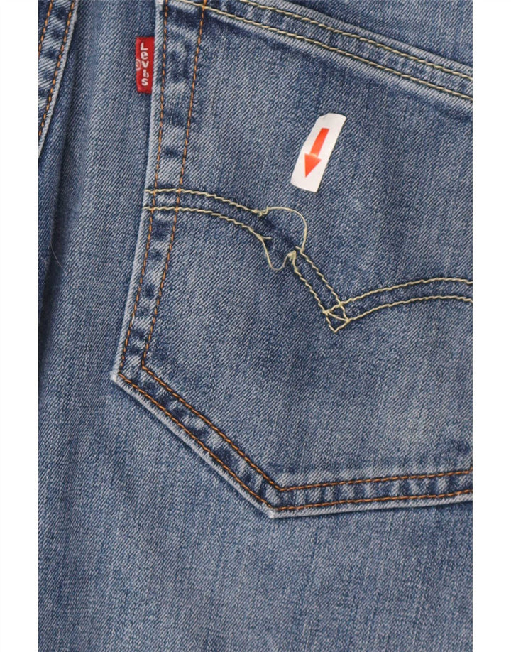 Levi's muške 504 ravne traperice W36 L30 plavi pamuk