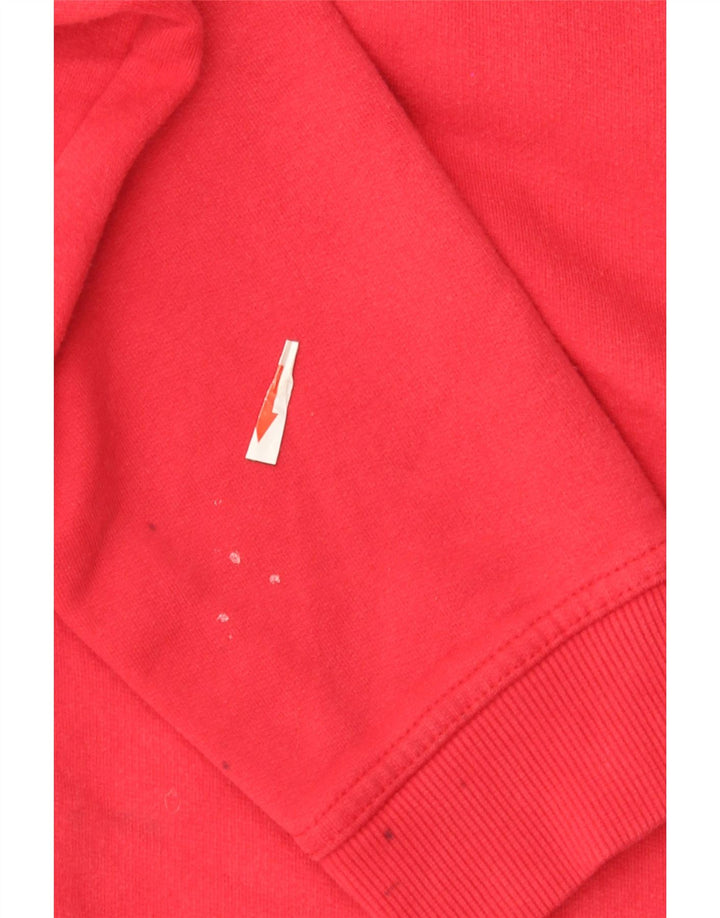 Crew Clothing Muška majica s izrezom i srednjim crvenim pamukom