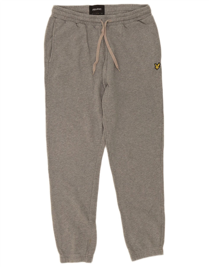 LYLE & SCOTT Muška trenirka Hlače Joggers Veliki sivi pamuk