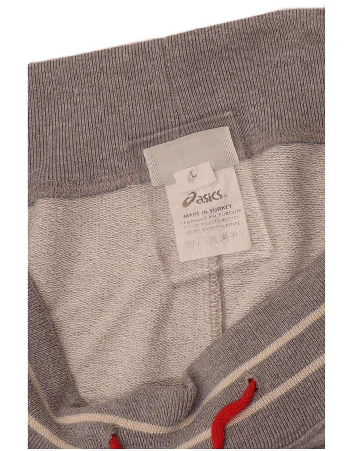 ASICS muške hlače za trenirku od velikog sive flekastog pamuka