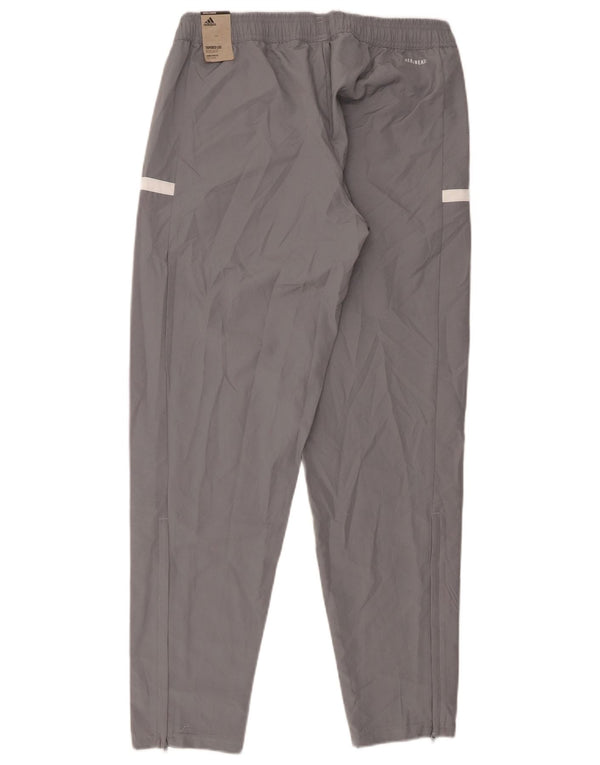 Adidas Ženske Graphic Trenirke Hlače UK 12/14 Medium Gray Poliester