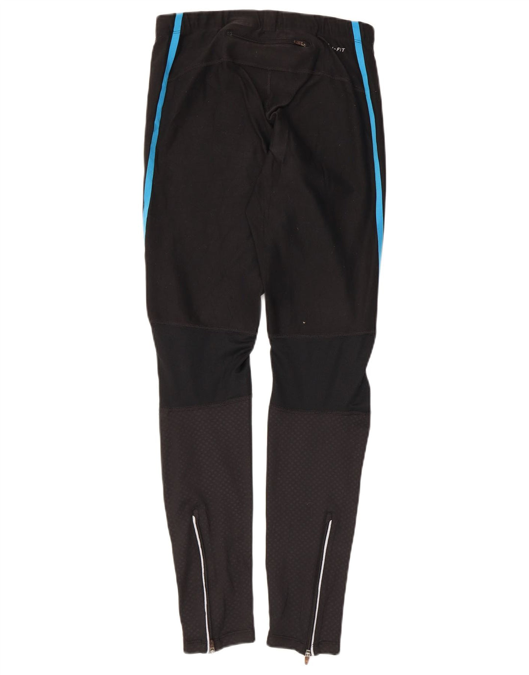 Nike Ženske Dri Fit Leggings UK 14 srednje crne točke