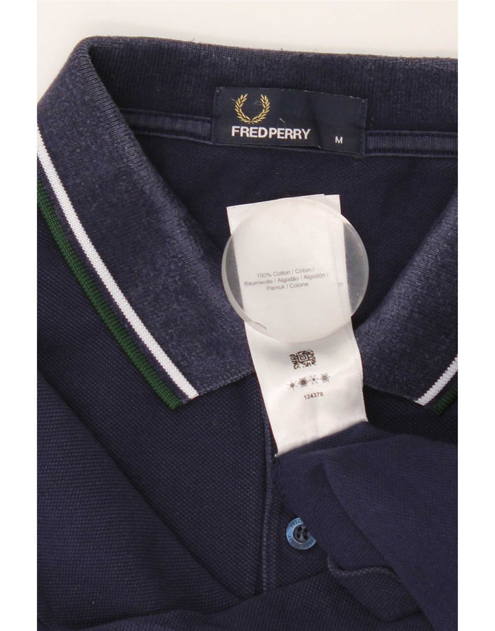 Fred Perry muška polo majica Srednje tamnoplavi pamuk