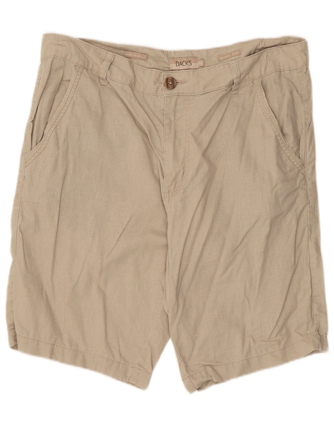 Dack's muške chino kratke hlače IT 50 Large W36 Beige Lan
