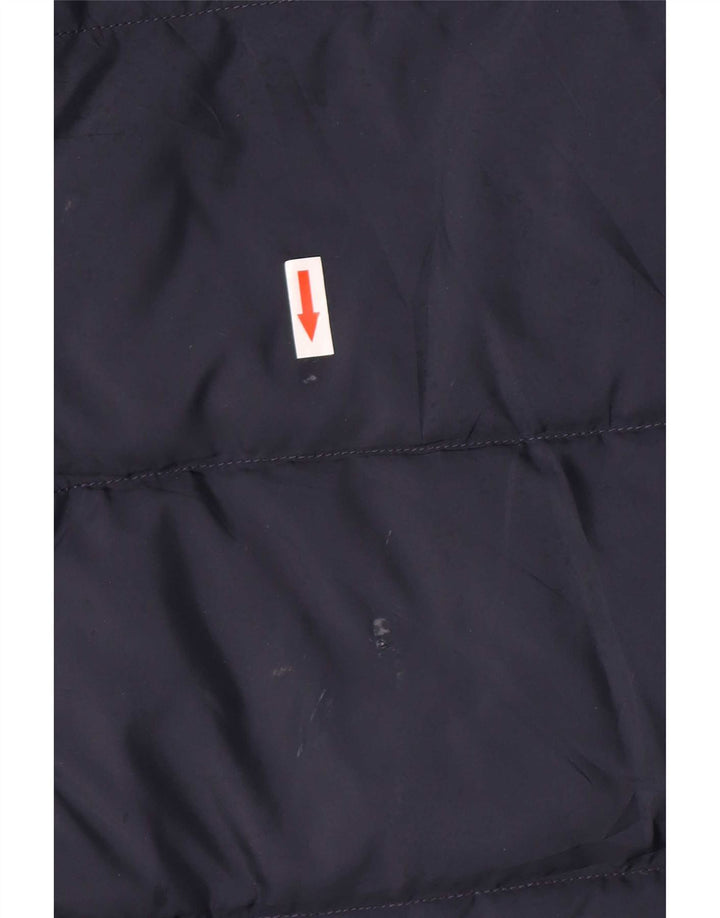 Tommy Hilfiger ženska podstavljena jakna UK 16 veliki tamnoplavi poliester