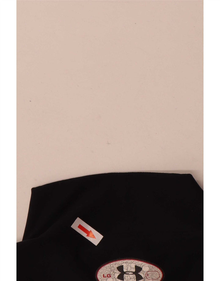 Muška majica Under Armour Cold Gear s dugim rukavima, veliki crni najlon