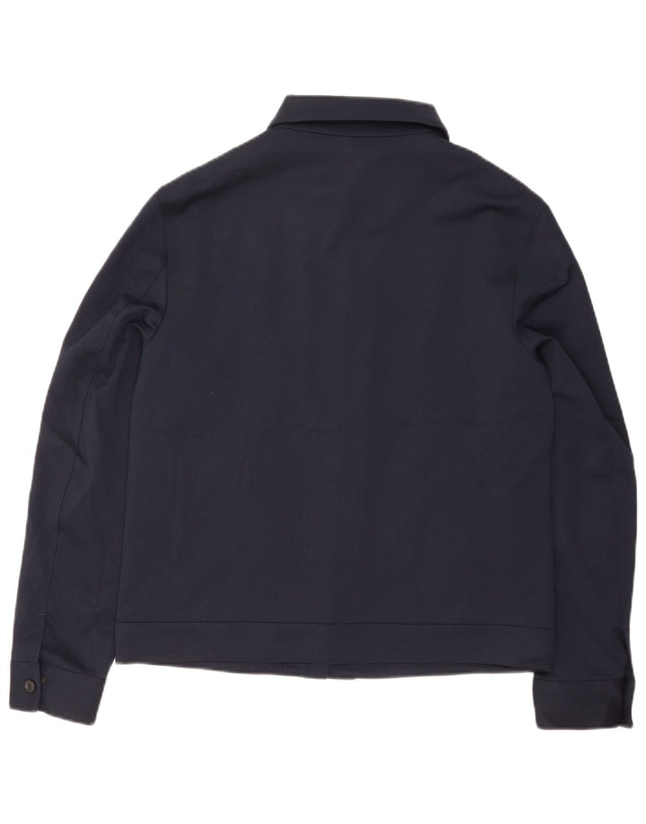 Zara muška bomber jakna UK 40 veliki tamnoplavi poliester