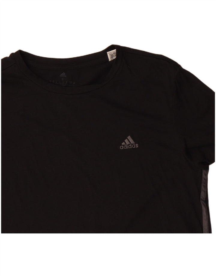 ADIDAS Muška majica kratkih rukava Mala crna pamučna majica
