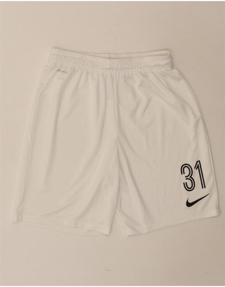 Nike Mens Dri Fit Graphic Sport Shorts Veliki bijeli poliester
