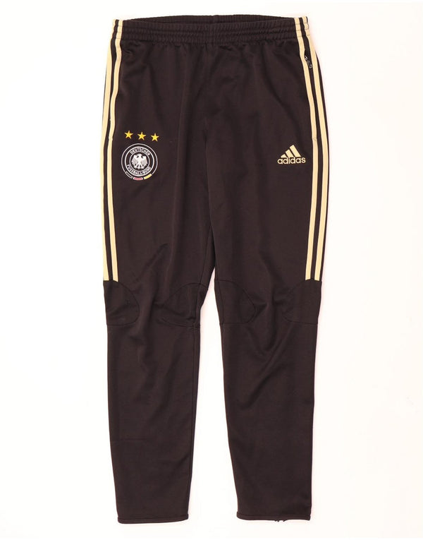 Adidas muške hlače za trenirku Deutscher Fussball Bund UK 42/44 velike crne