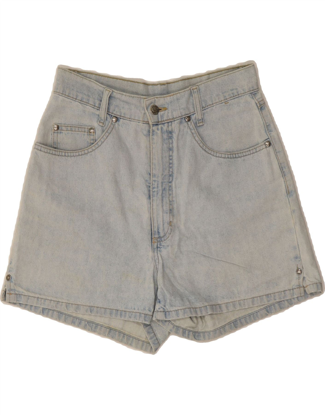 H.I.S Womens Denim Shorts UK 10 Small W28  Blue Vintage H.I.S and Second-Hand H.I.S from Messina Hembry 