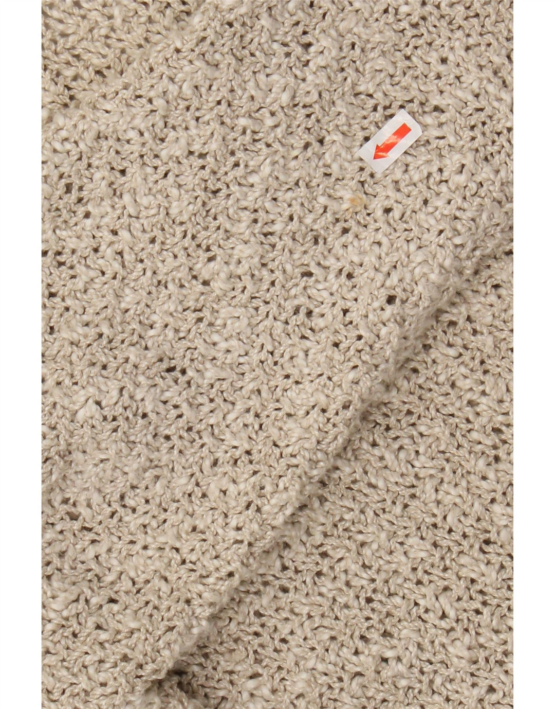 Tivoli veliki ženski džemper kardigan UK 14 srednje bež lan