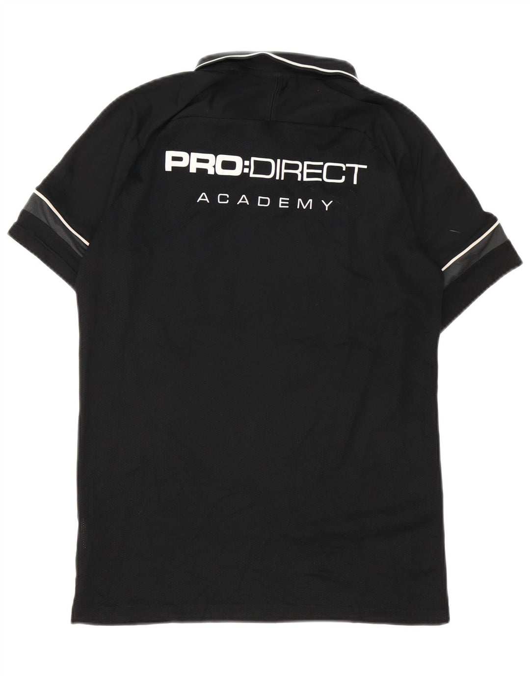 Nike Mens Pro Direct Academy Graphic polo majica srednje crne boje