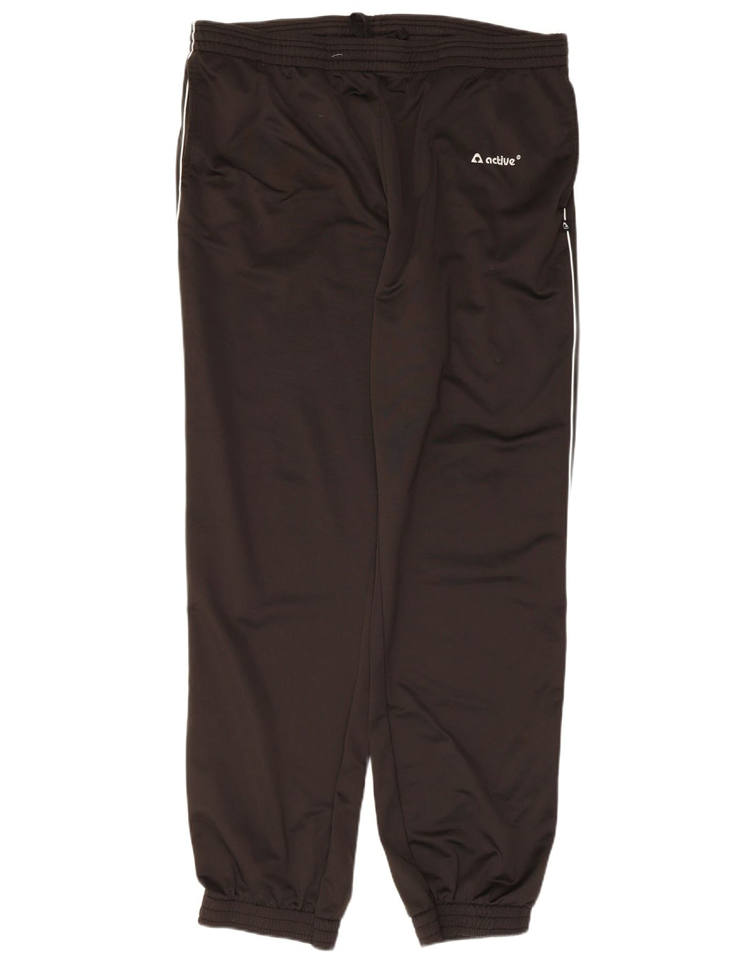 Aktivna muška trenirka Hlače Joggers 2XL crni poliester