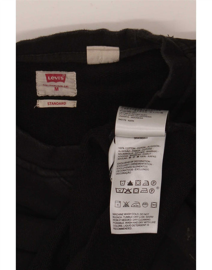 Levi's standardna velika majica s kratkim rukavima UK 14 srednje crna