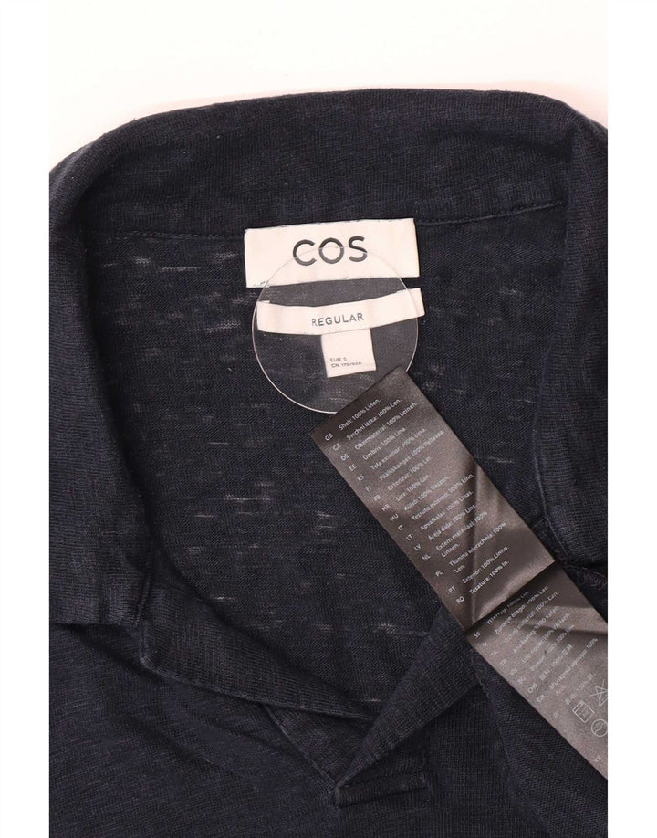 Cos Regular muška polo majica mala tamnoplava platna