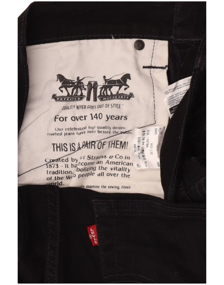Levi's muške uske traperice W31 L27 crne