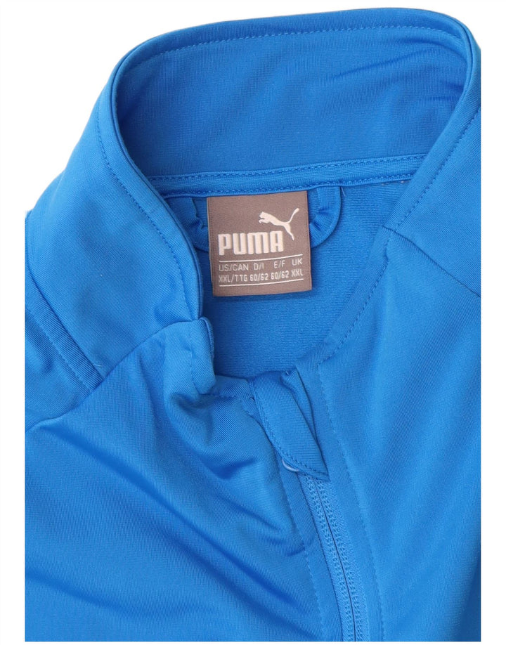 Puma muška trenirka gornja jakna 2XL plavi poliester