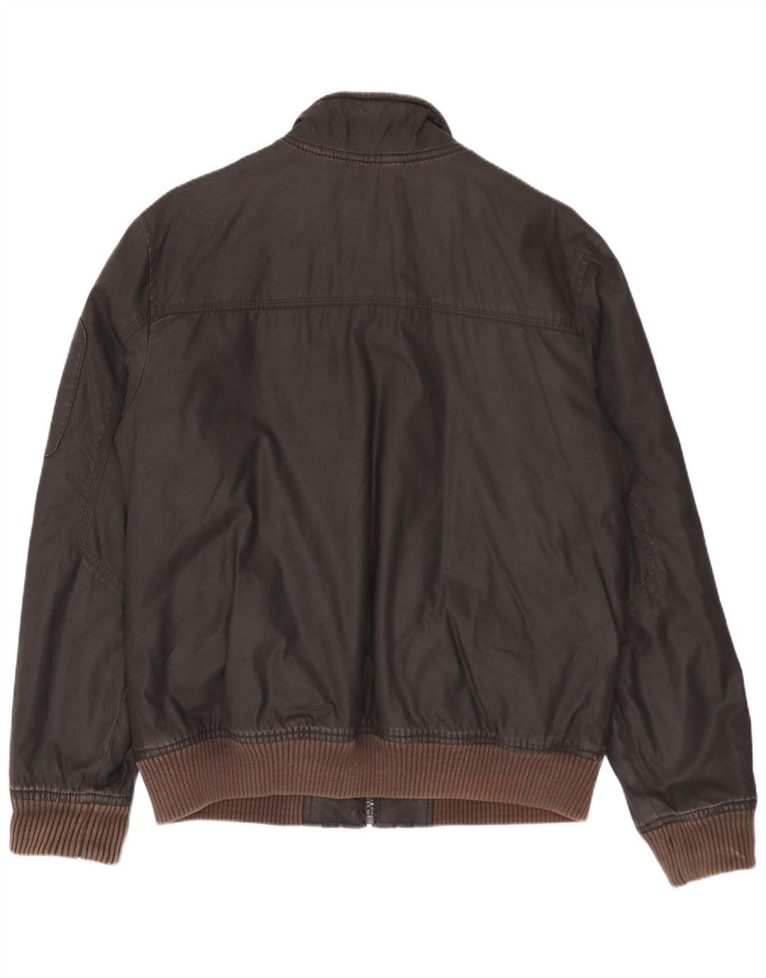Zara muška bomber jakna UK 40 veliki smeđi pamuk