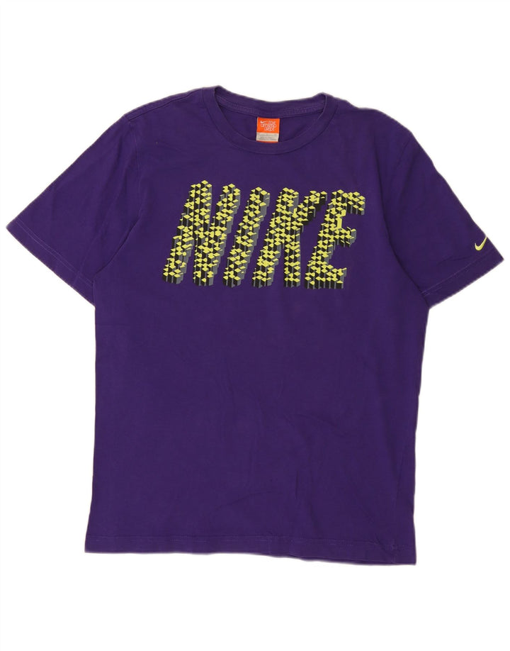 Nike Muška majica kratkih rukava Regular Graphic, mali ljubičasti pamuk