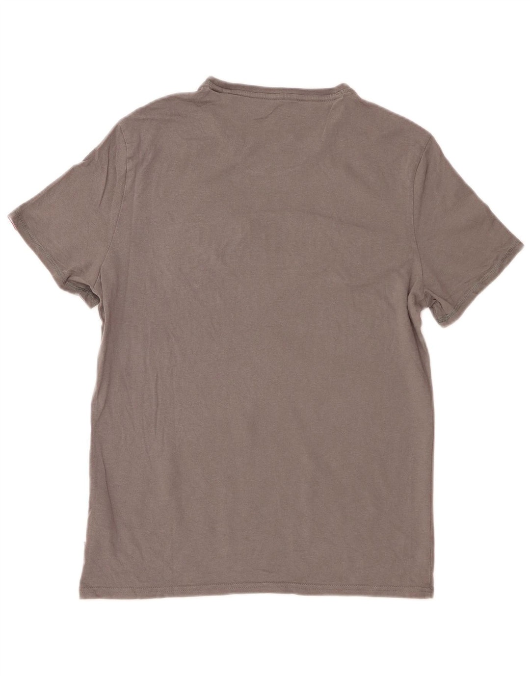 Guess muška uska majica kratkih rukava srednje sivi pamuk