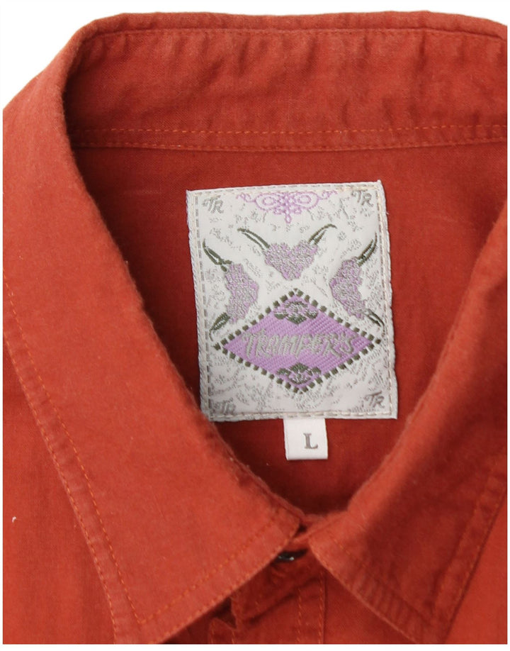 VINTAGE muška velika crvena košulja