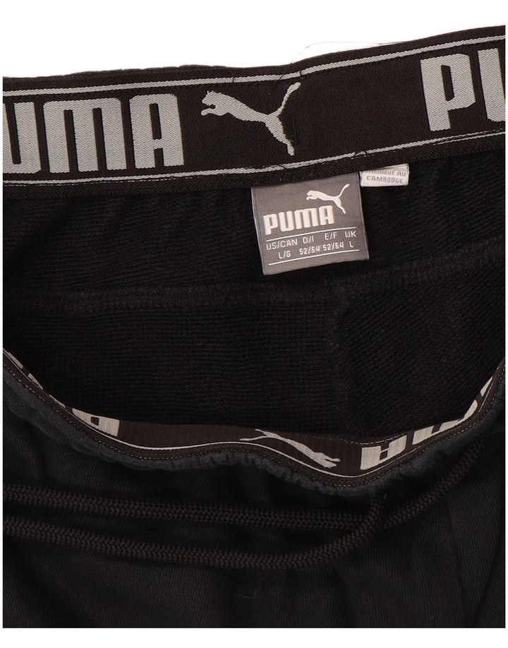 PUMA Muška trenirka Hlače Joggers Large Black