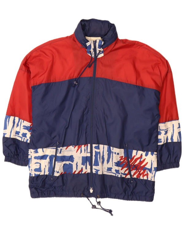 Vintage muška kišna jakna UK 42 XL tamnoplava boja