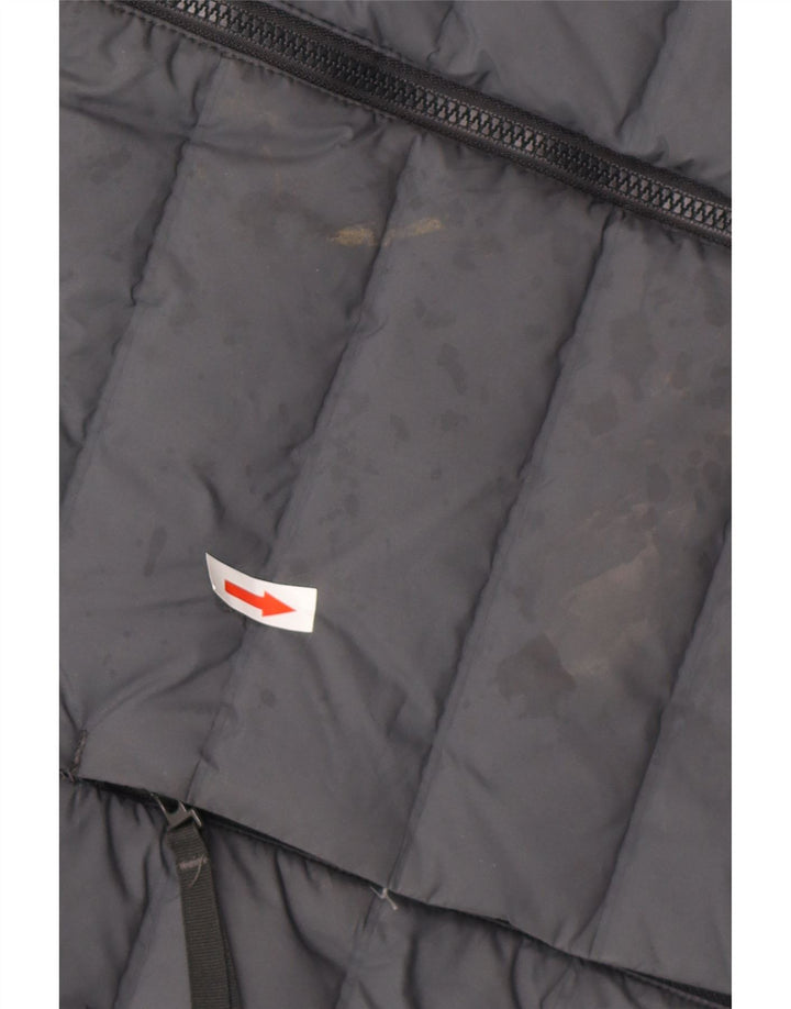 ADIDAS muška podstavljena jakna s kapuljačom UK 38 srednje sivi poliester