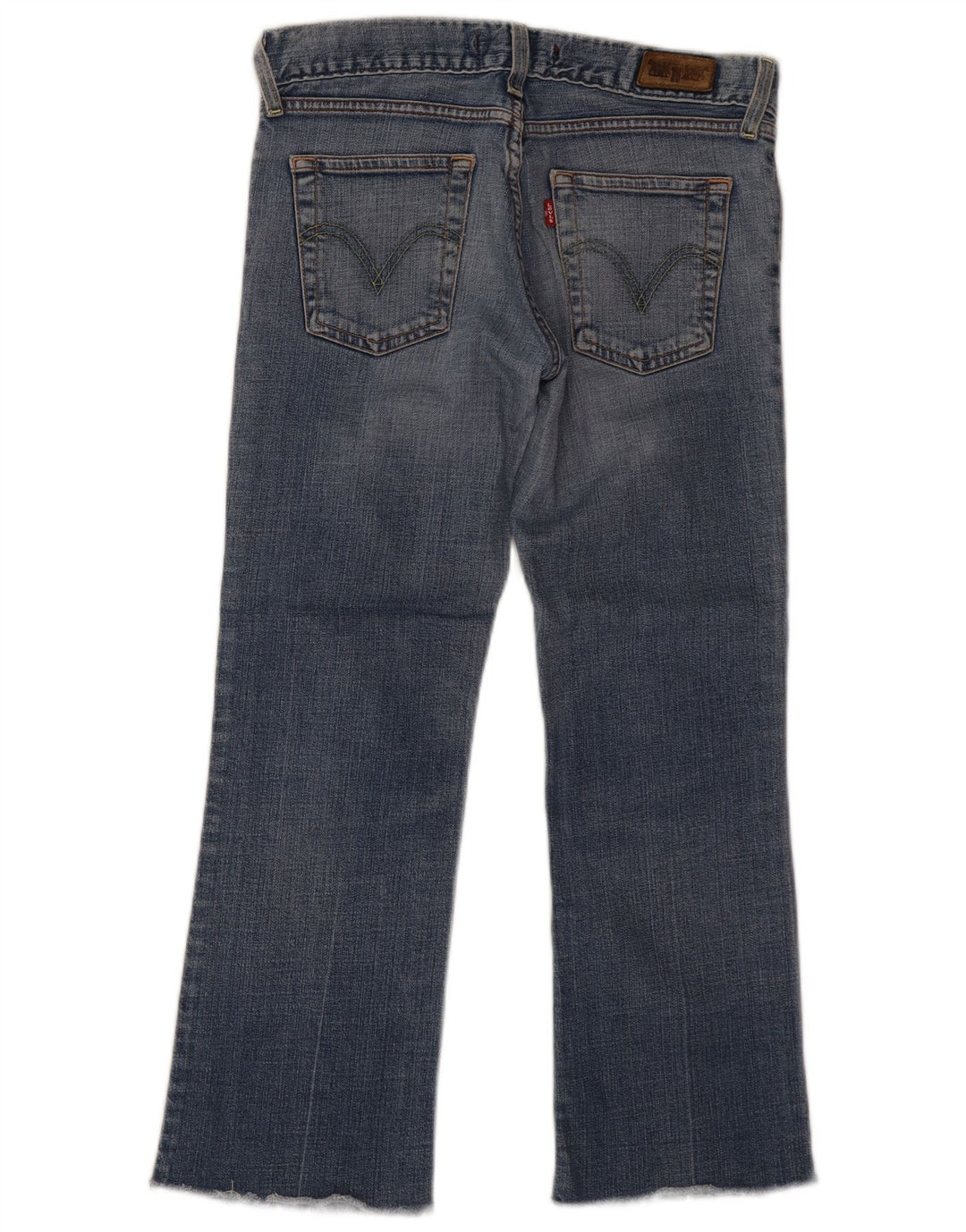 Levi's ženske ravne traperice Eve W30 L26 plavi pamuk