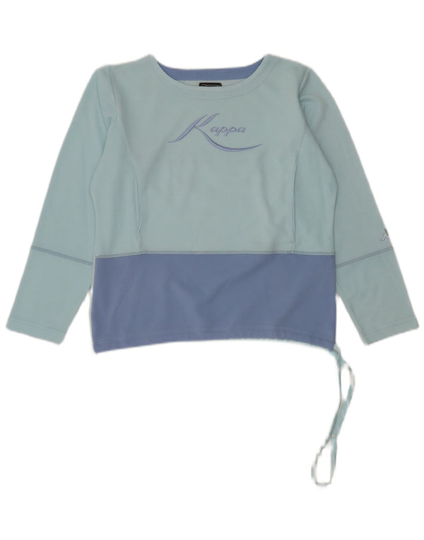 Kappa Girls Graphic Majica dugih rukava 13-14 godina 2XL plava boja