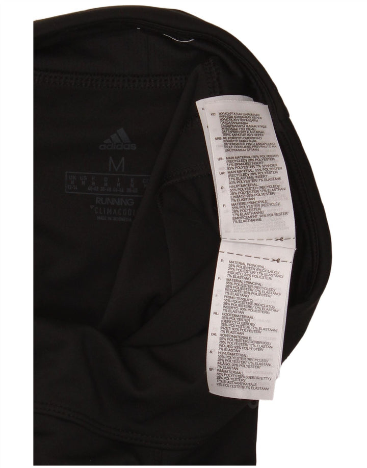 Adidas ženske Climacool tajice UK 12/14 Srednje crni poliester