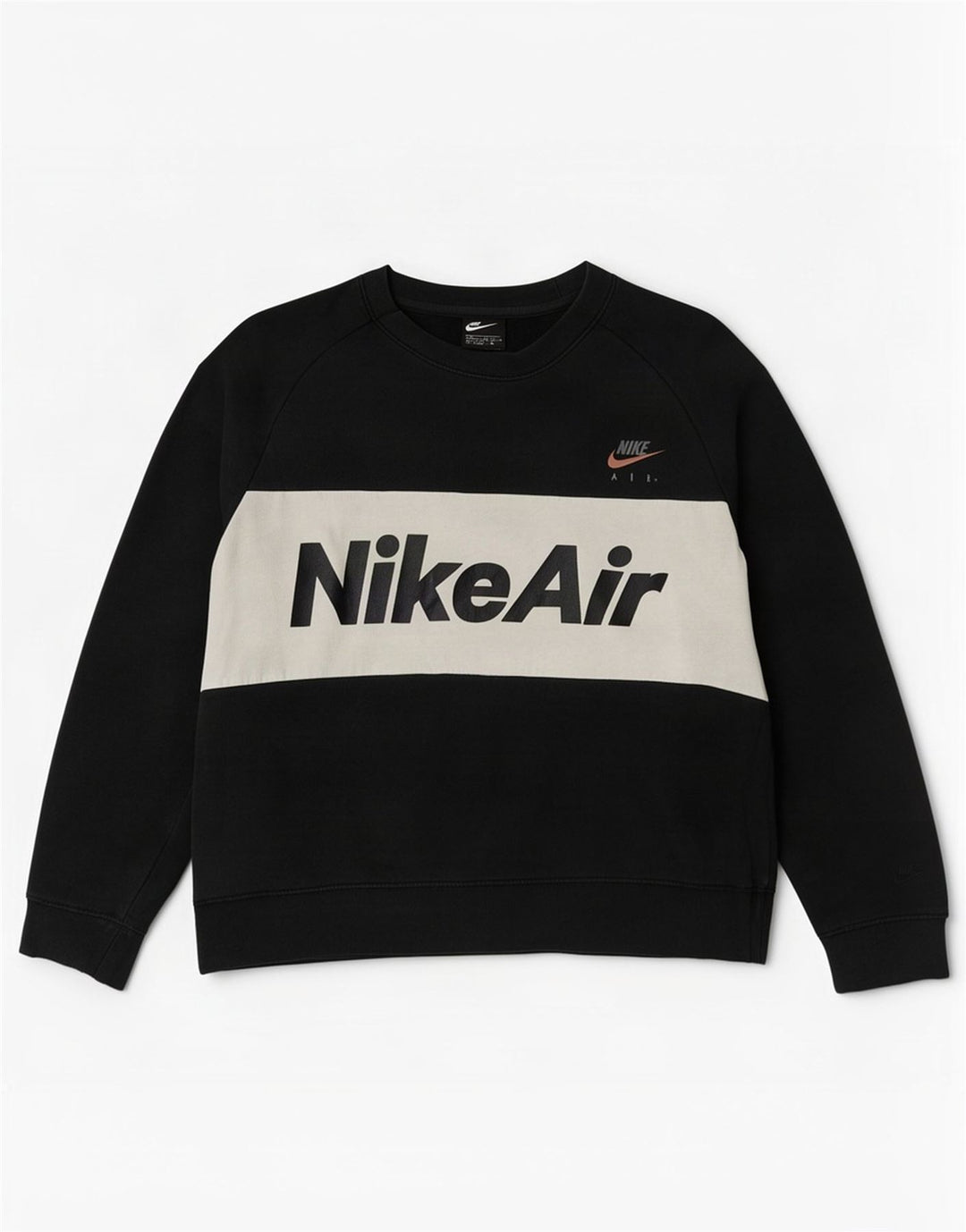 Nike muški džemper s grafičkim motivima srednje crne boje, pamuk