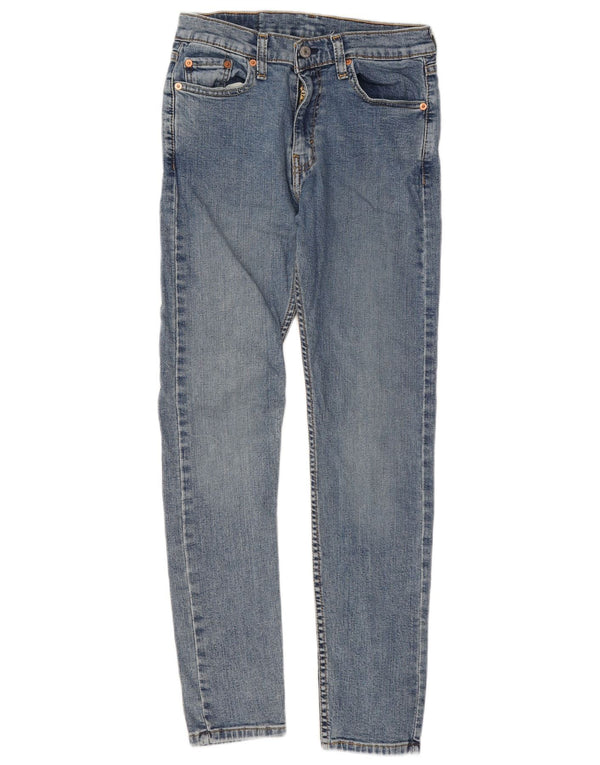 Levi's muške uske traperice 519 Hi-Ball W30 L29 plavi pamuk