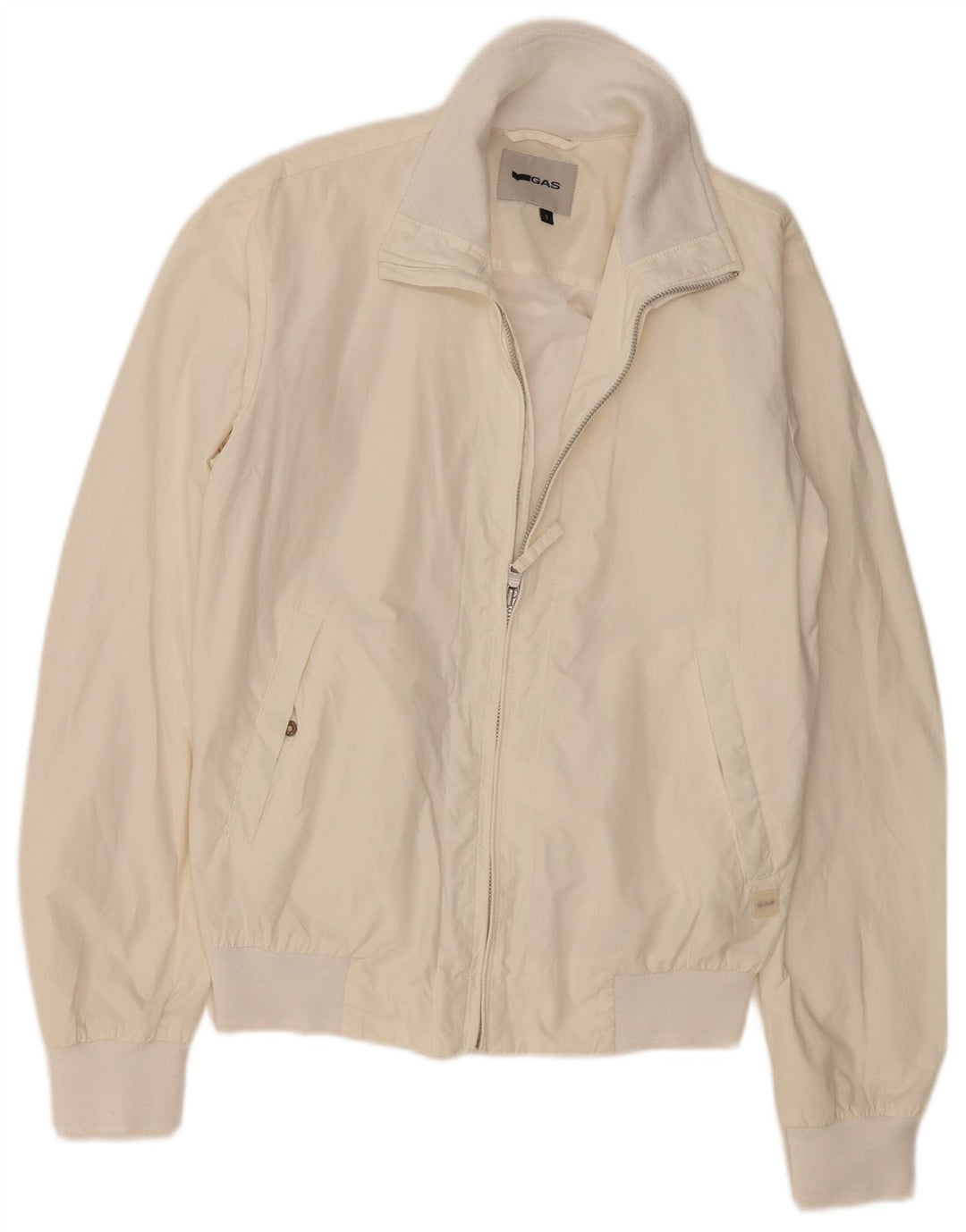 GAS Muška bomber jakna UK 36 Small Off White