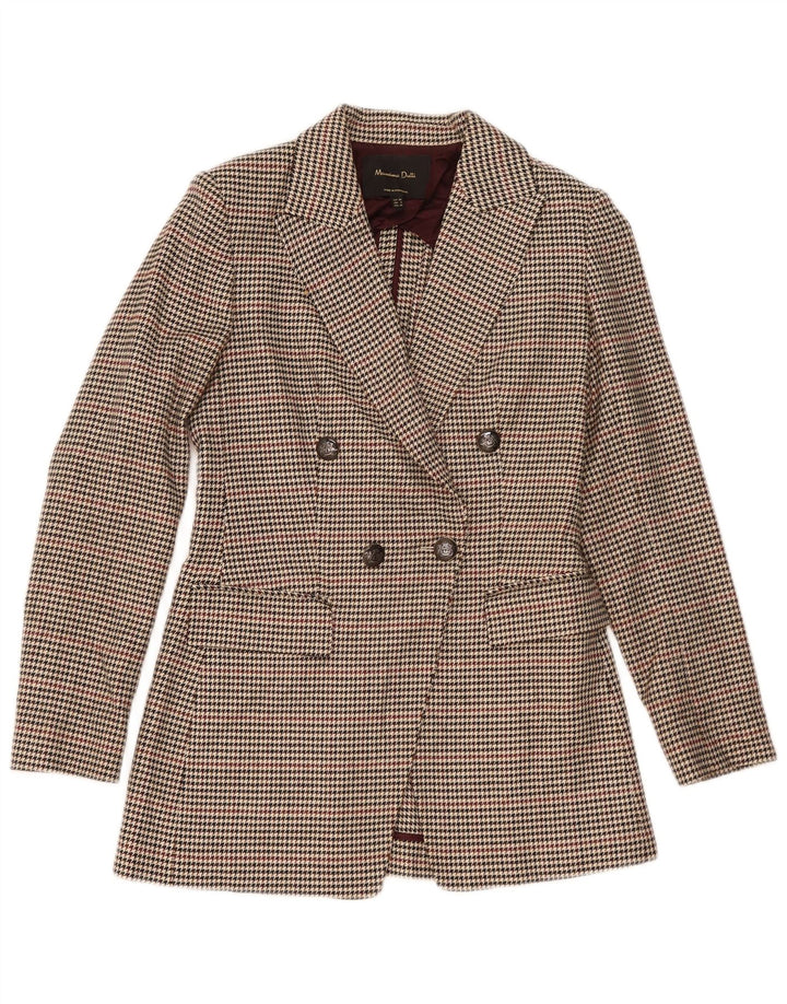 Massimo Dutti ženski sako s dvostrukim kopčanjem EU 34 2XS bež