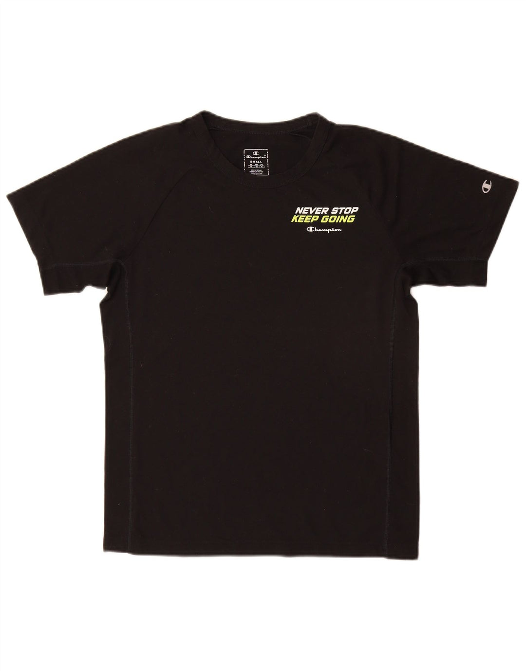 Muška majica s grafičkim motivima Champion, mala crna