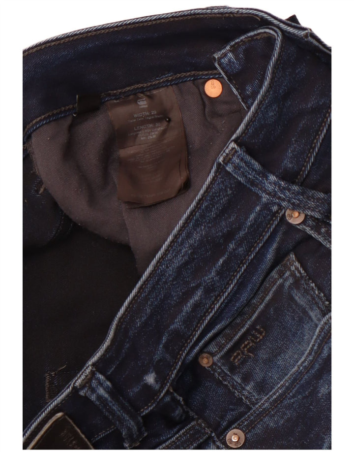 G-STAR ženske 3301 uske traperice W29 L30 tamnoplavi pamuk